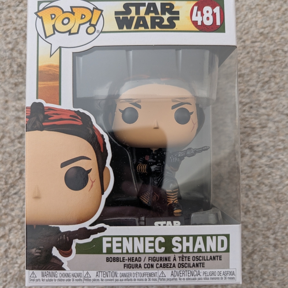 Star Wars Fennec Shand Funko Pop Figure